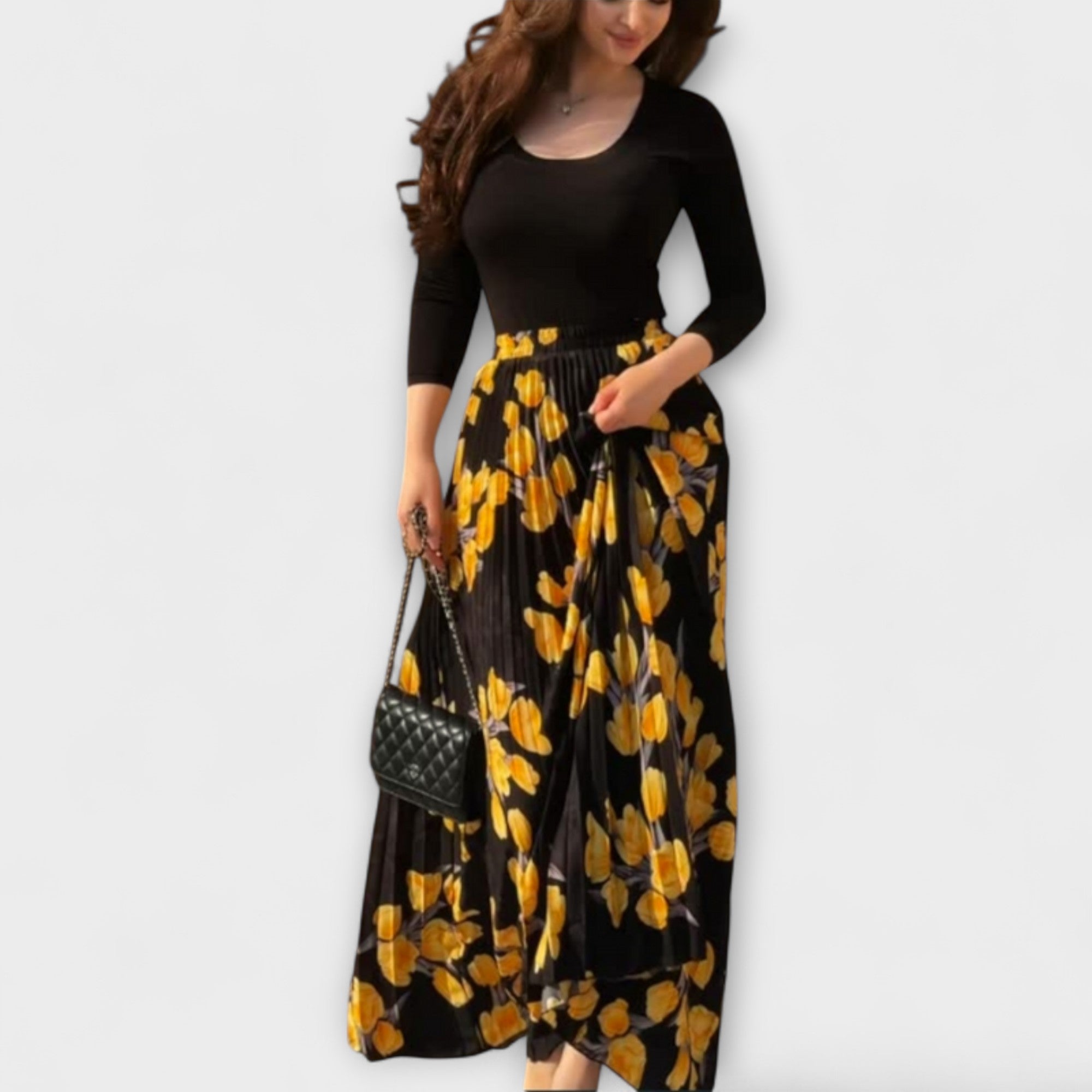 Violette - Faltenrock und Top Ensemble