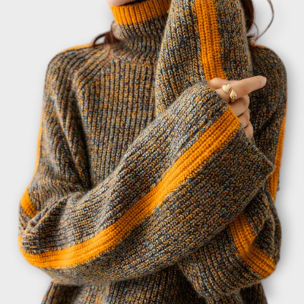 Breseis | Vintage Rollkragenpullover