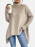 Brigitte | Langer Turtle Neck Pullover