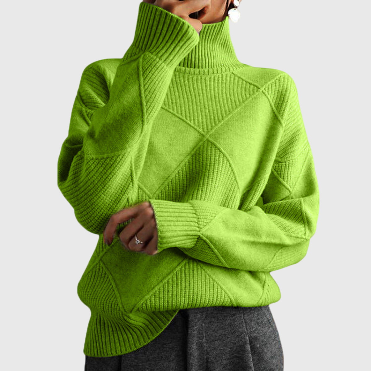 Angela™ - Rollkragenpullover