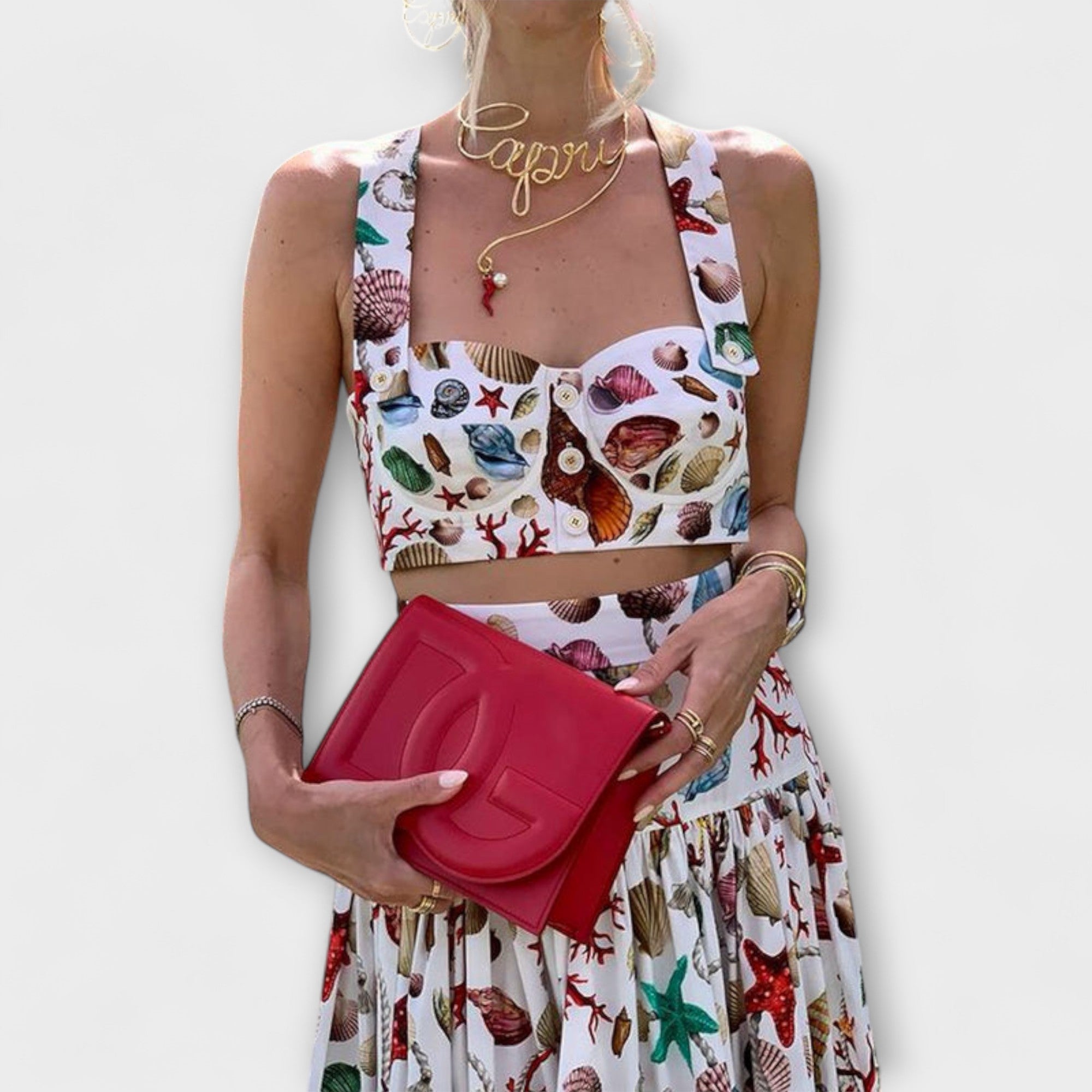 Heather - Schickes zwei-teiliges Rock-Set