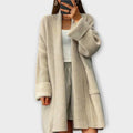 Euphemia - Langer Strickcardigan
