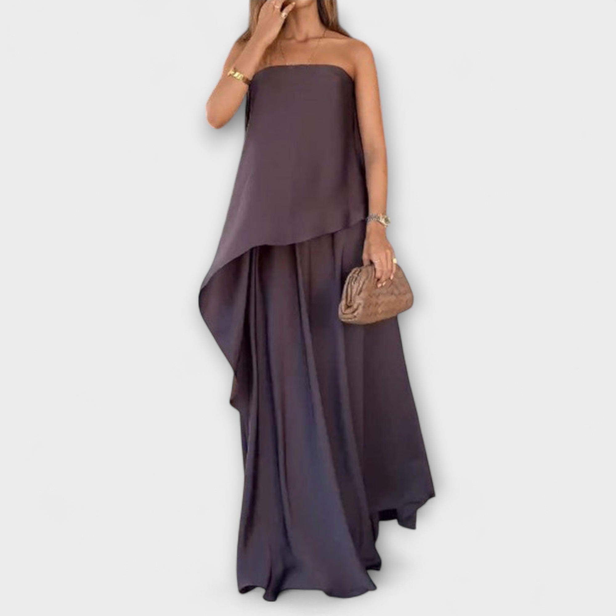 Ruby - Schickes ärmelloses Bandeau-Top und Rock