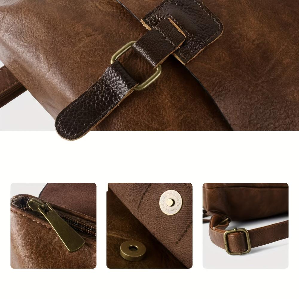 Ermelinde – Multifunktionaler Retro-Rucksack