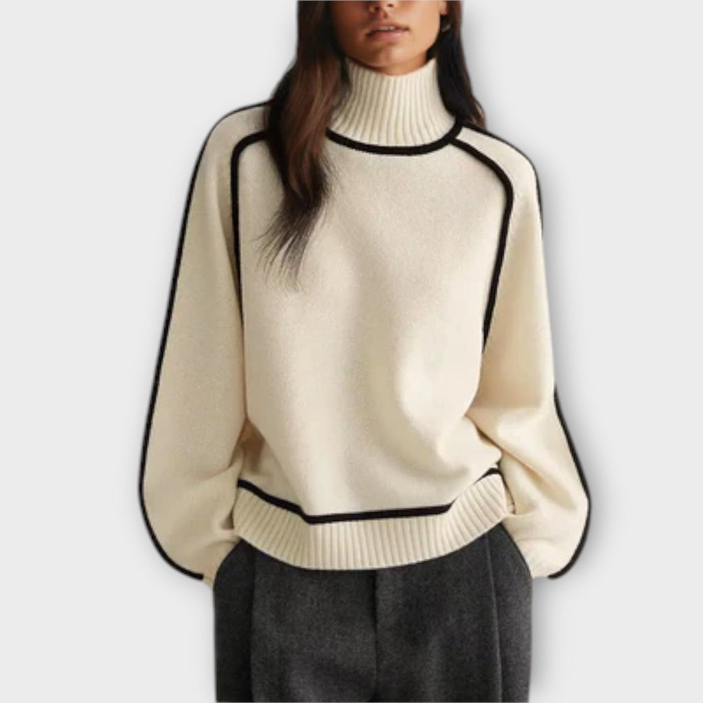 Emilie - Weicher & eleganter Rollkragenpullover